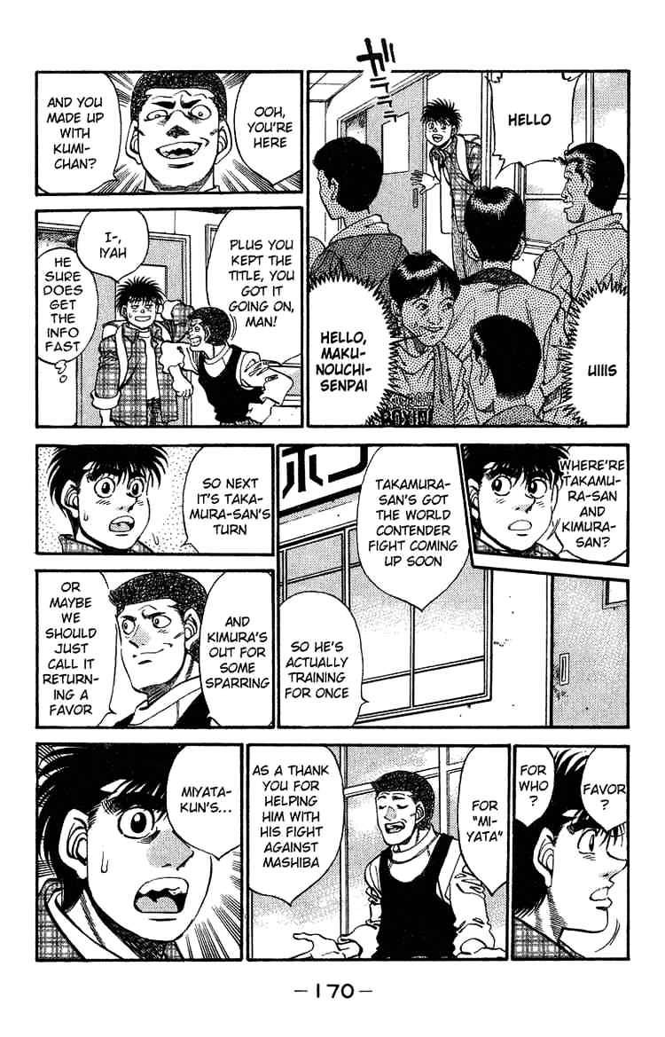 Hajime no Ippo: Fighting Spirit, Chapter 315 image 06